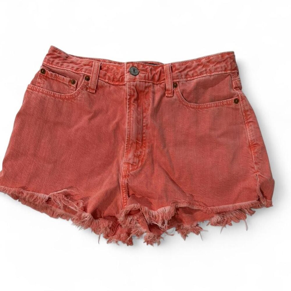 Abercrombie-fitch Women's Orange Shorts